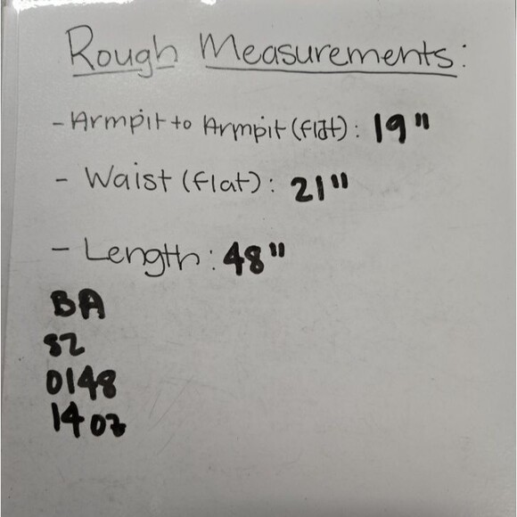 Anthropologie Kismet White & Blue Striped Eyelet Midi Shirt Dress Size 8 Women’s - Picture 10 of 10